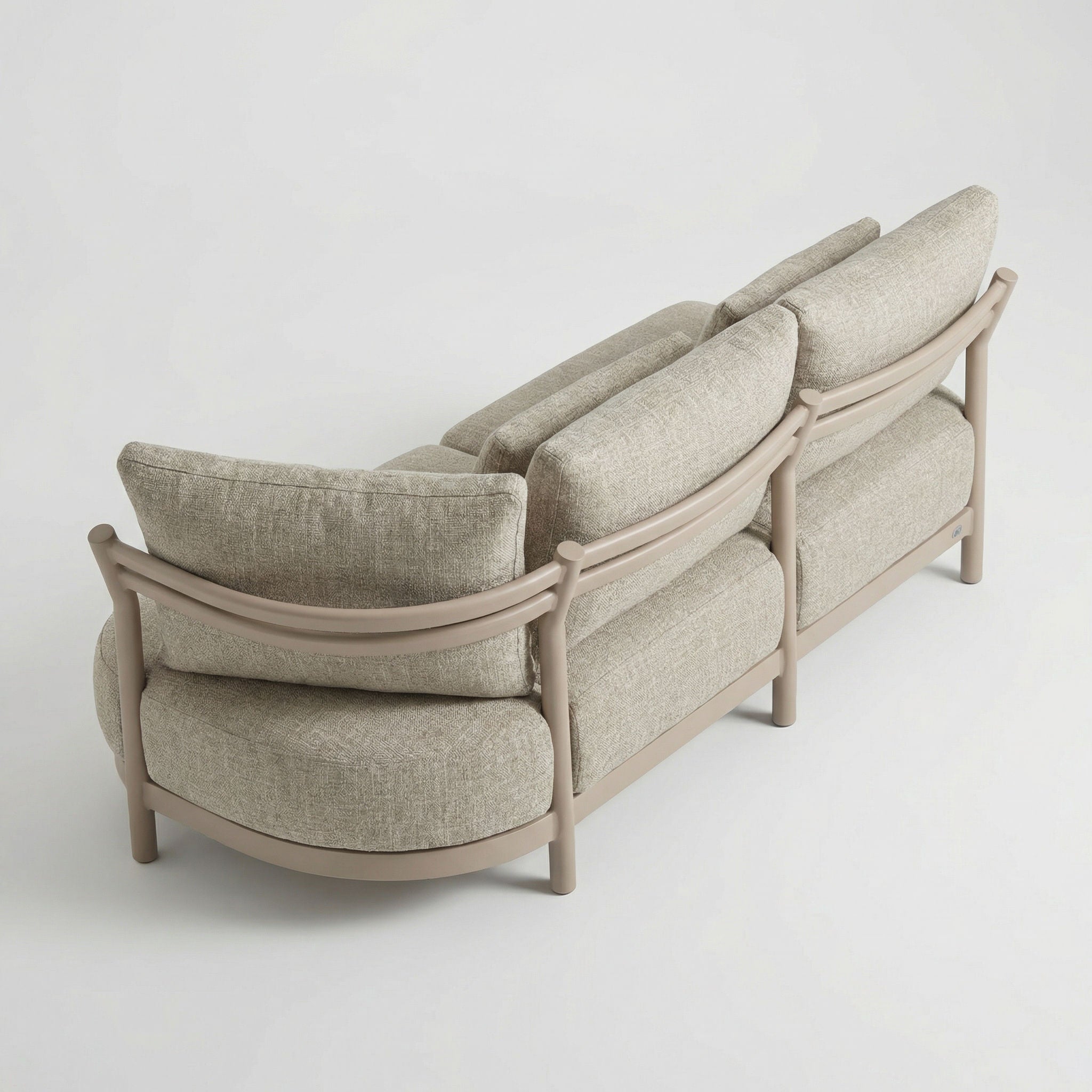 Salon de jardin MYRANA 5 places & duo de tables basses teck