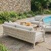 Salon de jardin SAVIO 5 places & duo de tables basses teck